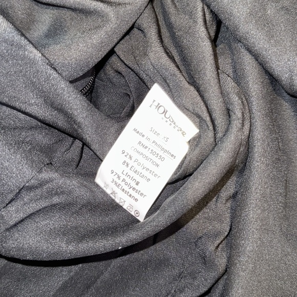 NWOT House Of CB Octavia Backless Dainty Floral Print Midi Dress Black Size XS - Picture 7 of 8